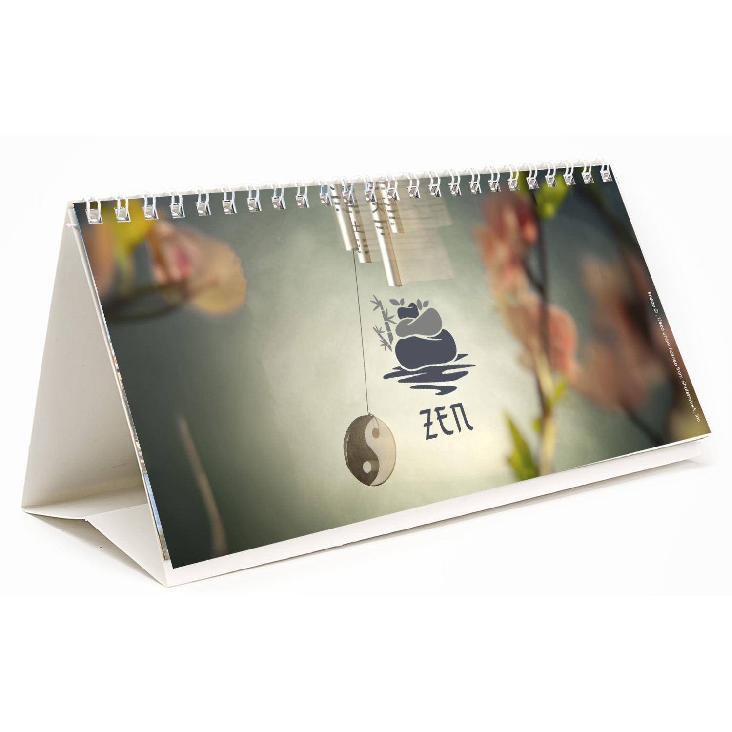 Calendar de birou cu imagini Zen